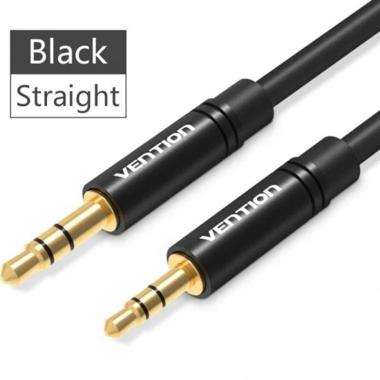 Cable estéreo vention balbg/ jack 3.5 macho - jack 2.5 hembra/ 1.5m/ negro