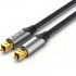Cable de Audio de Fibra óptica Vention BAVHN/ 15m/ Gris