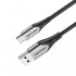 Cable USB 2.0 Tipo-C Vention CODHF/ USB Macho - USB Tipo-C Macho/ 480Mbps/ 1m/ Gris