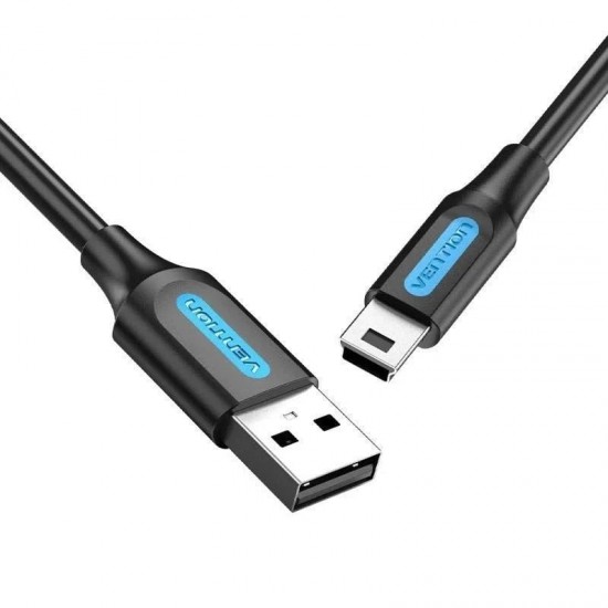Cable usb 2.0 vention combh/ usb macho - miniusb macho/ hasta 10w/ 480mbps/ 2m/ negro Cable usb 2.0 vention combh/ usb macho - miniusb macho/ hasta 10w/ 480mbps/ 2m/ negro