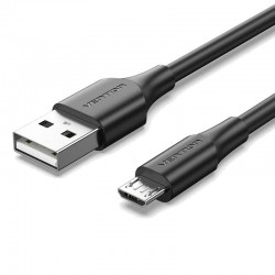 Cable USB 2.0 Vention CTIBD/ USB Macho - MicroUSB Macho/ 480Mbps/ 50cm/ Negro