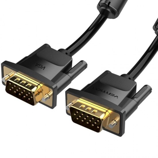 Cable vga vention dadbl/ vga macho - vga macho/ 10m/ negro Cable vga vention dadbl/ vga macho - vga macho/ 10m/ negro