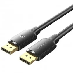 Cable DisplayPort Vention HAKBF/ DisplayPort Macho - DisplayPort 4K Macho/ 1m/ Negro Cable DisplayPort Vention HAKBF/ DisplayPort Macho - DisplayPort 4K Macho/ 1m/ Negro