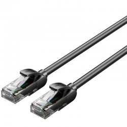 Cable de Red RJ45 UTP Vention IABBF Cat.5e/ 1m/ Negro Cable de Red RJ45 UTP Vention IABBF Cat.5e/ 1m/ Negro