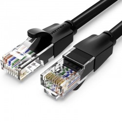 Cable de Red RJ45 UTP Vention IBEBS Cat.6/ 25m/ Negro Cable de Red RJ45 UTP Vention IBEBS Cat.6/ 25m/ Negro