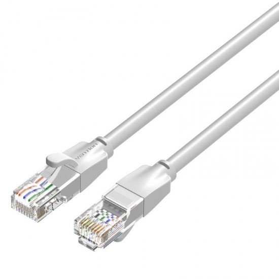 Cable de red rj45 utp vention ibehg cat.6/ 1.5m/ gris
