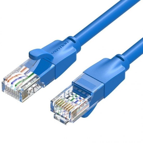 Cable de red rj45 utp vention ibelh cat.6/ 2m/ azul