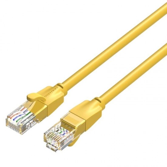 Cable de red rj45 utp vention ibeyf cat.6/ 1m/ amarillo Cable de red rj45 utp vention ibeyf cat.6/ 1m/ amarillo
