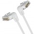 Cable de Red RJ45 UTP Vention IBOWI Cat.6A/ 3m/ Cabeza Rotatoria 360º/ Blanco
