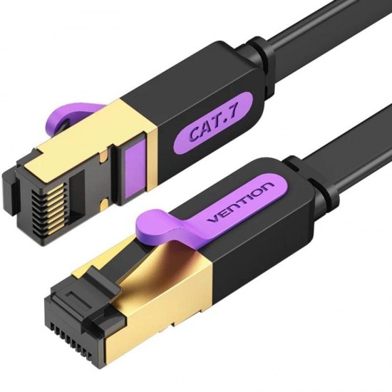 Cable de red rj45 sftp vention icdbf cat.7/ 1m/ negro Cable de red rj45 sftp vention icdbf cat.7/ 1m/ negro