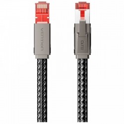 Cable de Red RJ45 SFTP Vention IKMHF Cat.8/ Gaming/ 1m/ Gris Cable de Red RJ45 SFTP Vention IKMHF Cat.8/ Gaming/ 1m/ Gris