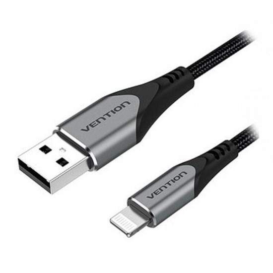 Cable usb 2.0 lightning vention labhf/ usb macho - lightning macho/ 480mbps/ 1m/ gris Cable usb 2.0 lightning vention labhf/ usb macho - lightning macho/ 480mbps/ 1m/ gris