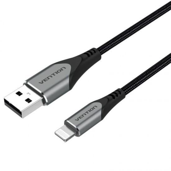 Cable usb 2.0 lightning vention labhh/ usb macho - lightning macho/ 2m/ gris Cable usb 2.0 lightning vention labhh/ usb macho - lightning macho/ 2m/ gris