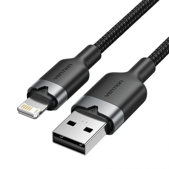 Cable usb lightning vention lanbf/ usb macho - lightning macho/ 480mbps/ 1m/ negro Cable usb lightning vention lanbf/ usb macho - lightning macho/ 480mbps/ 1m/ negro