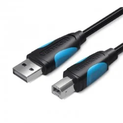 Cable USB 2.0 Impresora Vention VAS-A16-B150/ USB Tipo-B Macho - USB Macho/ 480Mbps/ 1.5m/ Negro Cable USB 2.0 Impresora Vention VAS-A16-B150/ USB Tipo-B Macho - USB Macho/ 480Mbps/ 1.5m/ Negro