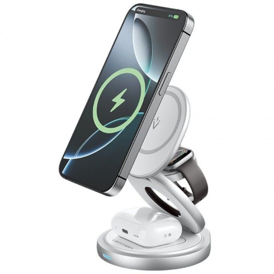 Base de carga inalámbrica/ magsafe vention fgei0/ 15w