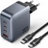 Cargador de Pared GaN Vention TZ-FETH0-EU/ 3xUSB Tipo-C/ 1xUSB/ 100W