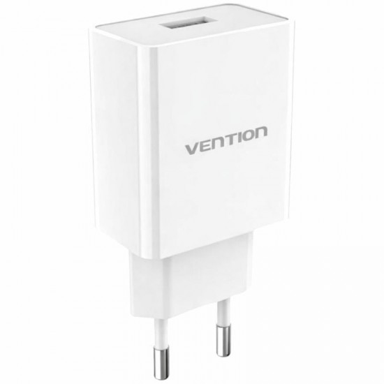 Cargador de pared vention wml-ch07-eu-w/ 1xusb / 12w