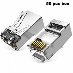 Conector RJ45 IDFR0-50/ Cat.6A FTP/ 50 uds Conector RJ45 IDFR0-50/ Cat.6A FTP/ 50 uds