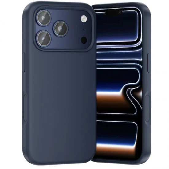 Funda silicona con magsafe vention kvclcd-40/ compatible con iphone 17 pro max/ azul medianoche