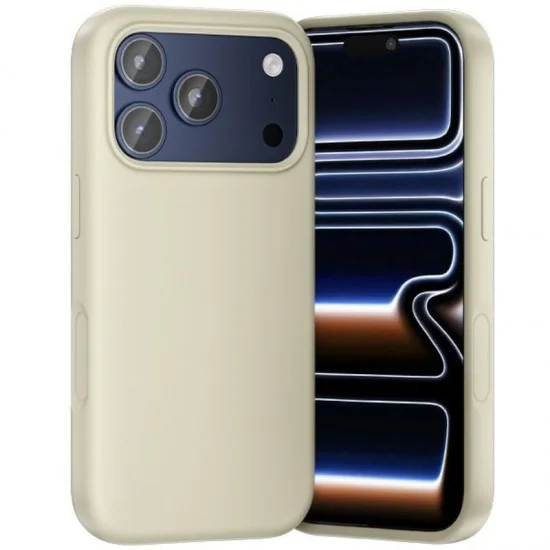 Funda silicona con magsafe vention kvcncd-40/ compatible con iphone 17 pro max/ beige Funda silicona con magsafe vention kvcncd-40/ compatible con iphone 17 pro max/ beige