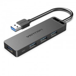 Hub USB 3.0 Vention CHLBD/ 4xUSB/ MicroUSB PD