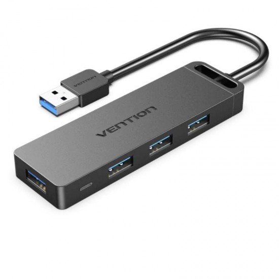 Hub usb 3.0 vention chlbd/ 4xusb/ microusb pd