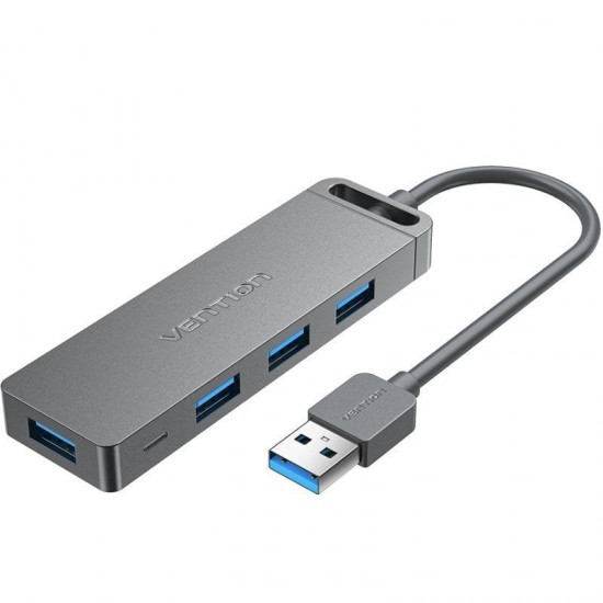 Hub usb 3.0 vention chlhd/ 4xusb/ 1xmicrousb pd/ gris Hub usb 3.0 vention chlhd/ 4xusb/ 1xmicrousb pd/ gris