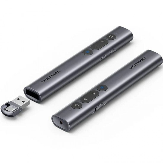 Presentador inalámbrico vention kqih0/ 2.4ghz/ gris