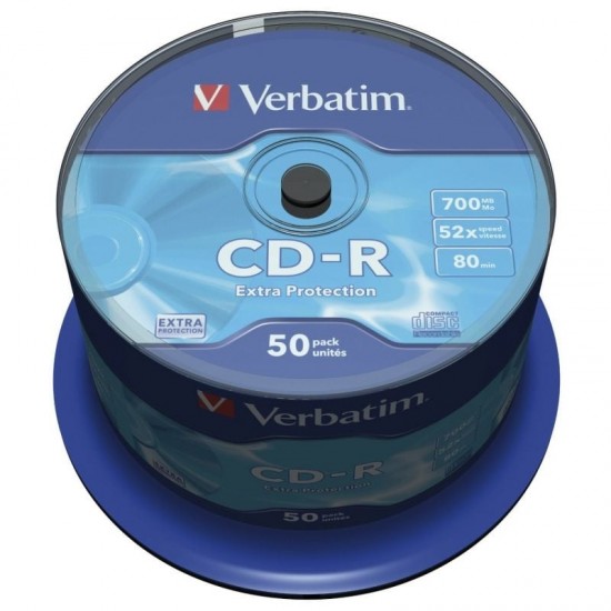 Cd-r verbatim datalife 52x/ tarrina-50uds