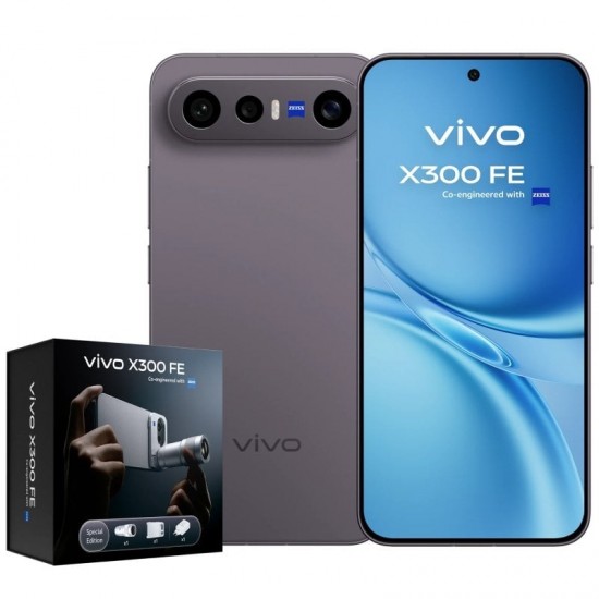 Smartphone vivo x300 fe 12gb/ 512gb/ 6.31'/ 5g/ negro/ incluye extensor teleobjetivo Smartphone vivo x300 fe 12gb/ 512gb/ 6.31'/ 5g/ negro/ incluye extensor teleobjetivo