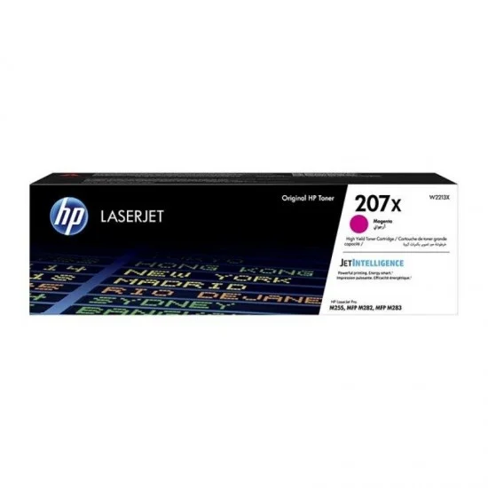 Tóner original hp nº207x xl alta capacidad/ magenta Tóner original hp nº207x xl alta capacidad/ magenta