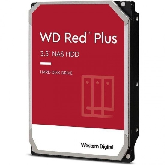 Disco duro western digital wd red plus nas 4tb/ 3.5'/ sata iii/ 128mb