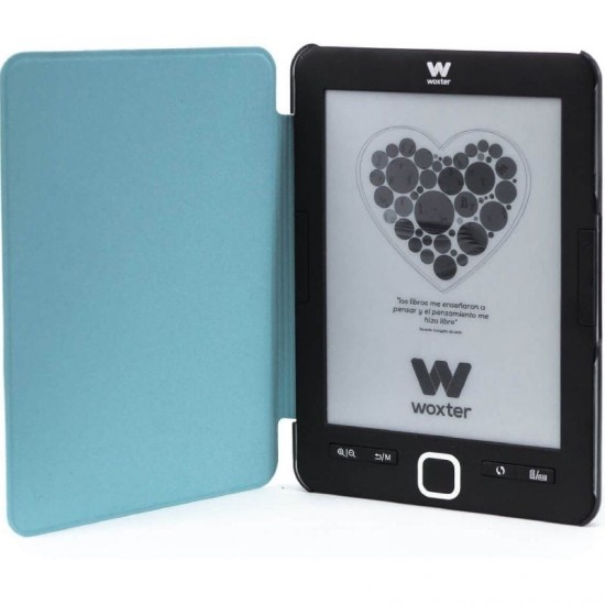 Funda para libro electrónico woxter universal case 60 blue eb26-009/ azul