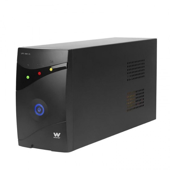 Sai línea interactiva woxter ups 800 va/ 800va-480w/ 2 salidas/ formato torre Sai línea interactiva woxter ups 800 va/ 800va-480w/ 2 salidas/ formato torre