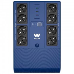 SAI Línea Interactiva Woxter Multibase UPS 1200 VA/ 1200VA-720W/ 8 Salidas/ Formato Torre