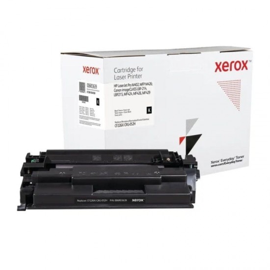 Tóner compatible xerox 006r03639 compatible con hp cf226x/crg-052h/ 9000 páginas/ negro