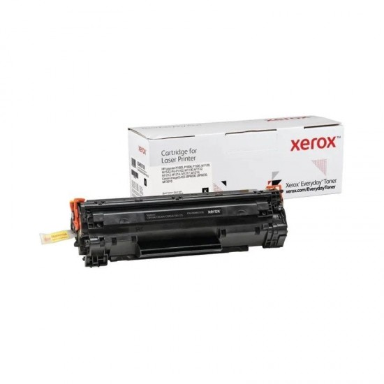 Tóner compatible xerox 006r03708 compatible con hp cb435a/cb436a/ce285a/crg-125/ 2000 páginas/ negro