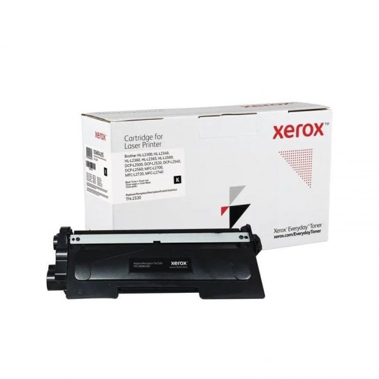 Tóner compatible xerox 006r04205 compatible con brother tn-2320/ 2600 páginas/ negro