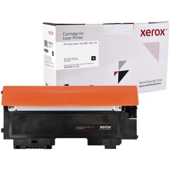 Tóner compatible xerox 006r04591 compatible con hp w2070a/ 1000 páginas/ negro
