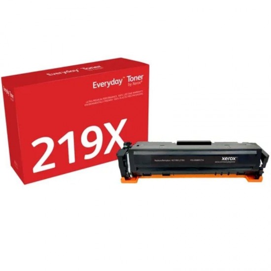 Tóner compatible xerox 006r05154 compatible con hp w2190x alta capacidad/ 3200 páginas/ negro