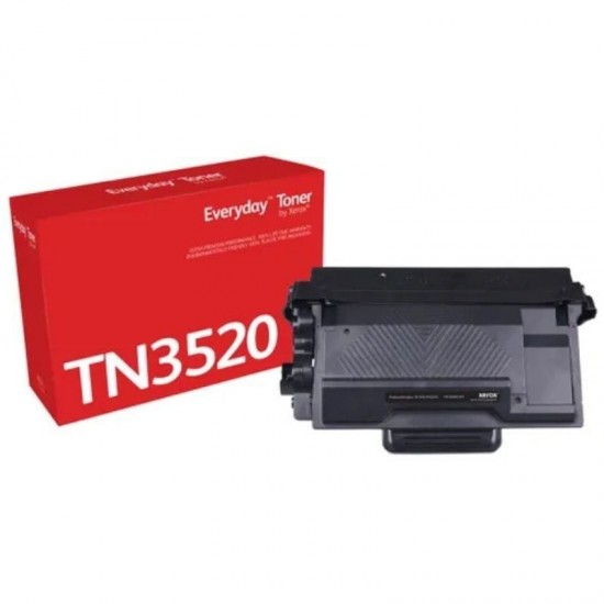 Tóner compatible xerox 006r05201 compatible con brother tn3520 alta capacidad/ 20000 páginas/ negro