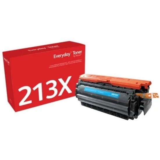 Tóner compatible xerox 006r05205 compatible con hp w2131x alta capacidad/ 6000 páginas/ cian