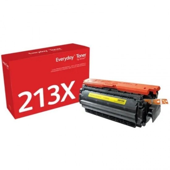 Tóner compatible xerox 006r05206 compatible con hp w2132x alta capacidad/ 6000 páginas/ amarillo
