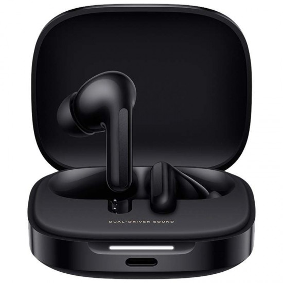 Auriculares bluetooth xiaomi redmi buds 6 con estuche de carga/ autonomía 10h/ negros