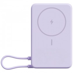 Powerbank 10000mAh Xiaomi Magnetic Power Bank 10000/ Wireless/ Púrpura