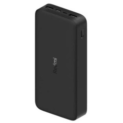 Powerbank 20000mAh Xiaomi Redmi Fast Charge/ 18W/ Negra Powerbank 20000mAh Xiaomi Redmi Fast Charge/ 18W/ Negra