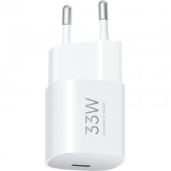 Cargador de Pared GaN Xiaomi 33W Nano Power Adapter 1xUSB Tipo-C/ 33W