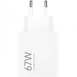 Cargador de Pared Xiaomi 67W HyperCharge (Type-A)/ 1xUSB/ 67W