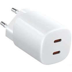 Cargador de Pared Xiaomi 45W Nano Turbo Charging Power Adapter/ 2xUSB Tipo-C/ 45W